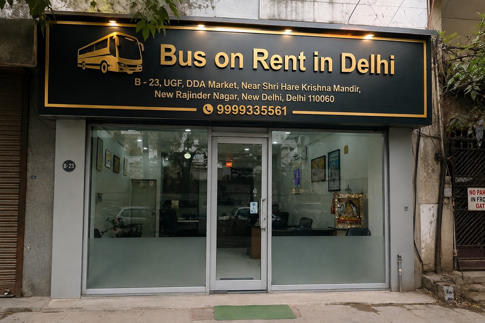 Bus on Rent in Delhi